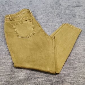 Lane Bryant Mid Rise Super Stretch Skinny Jean Sz 14